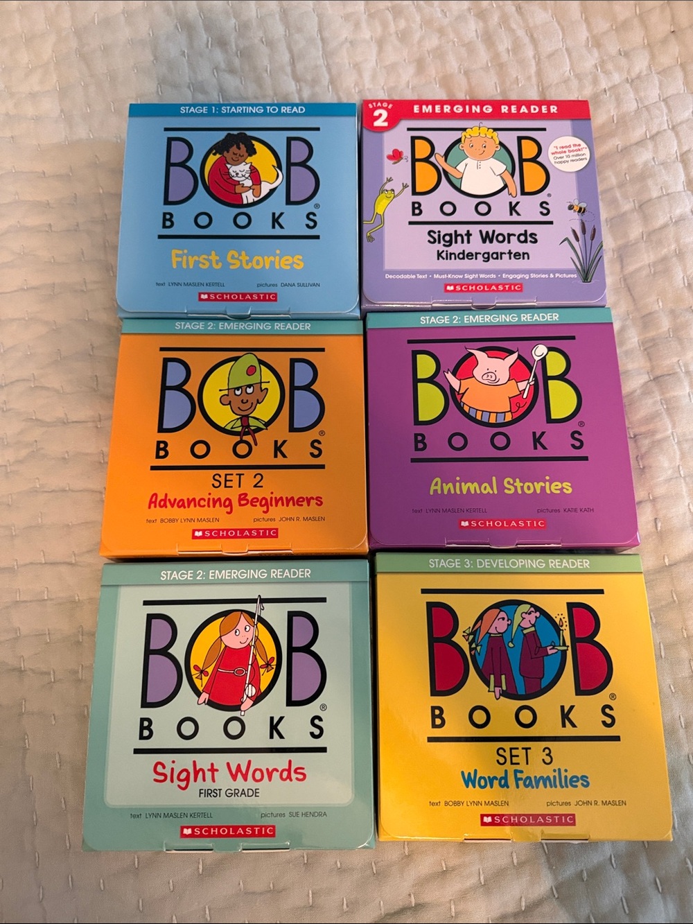 (6) Box Sets of Bob Books - Early Readers